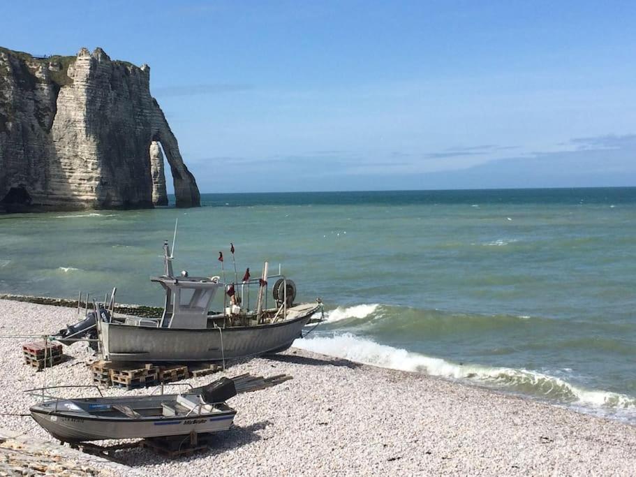 La Mimagaste - Maison Familiale Au Coeur D'Étretat Exterior foto